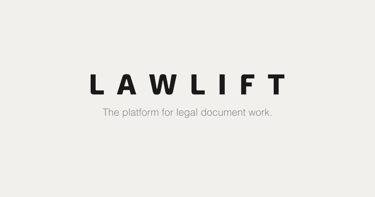 Logo von Lawlift